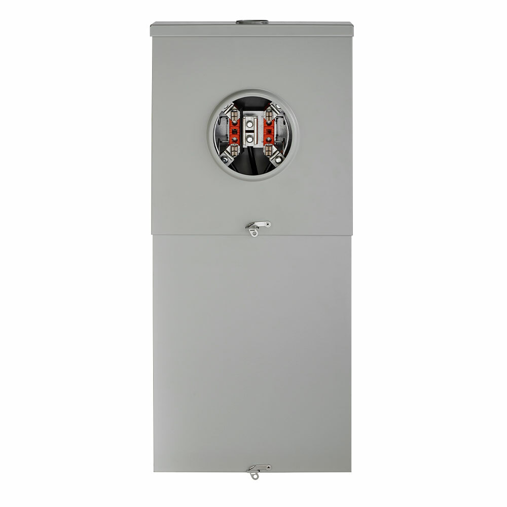 LP815-HMC Meter-Load Center Combo With Main Breaker, 120/240 V AC, 150 A, 1 Phase, NEMA 3R Enclosure