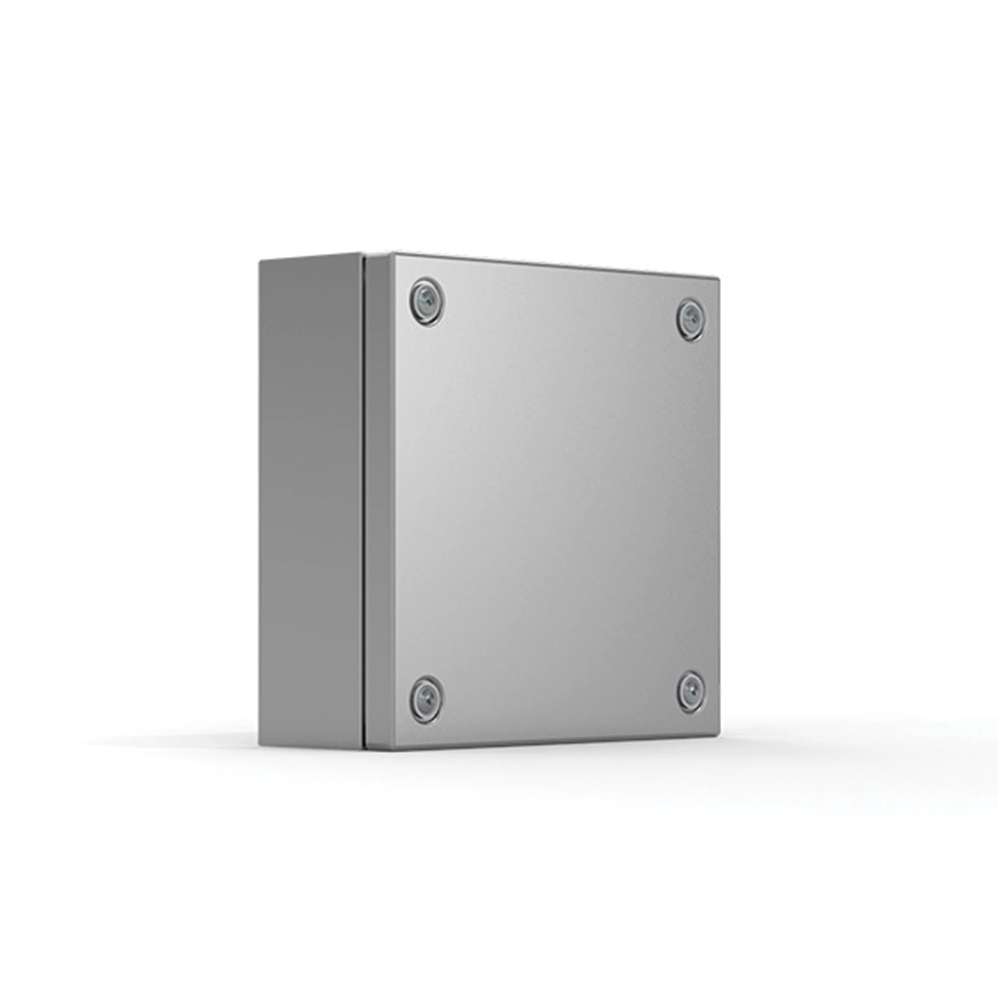 SSTB151512 Terminal Box Enclosure, 150 mm W x 120 mm D x 150 mm H, 4X/12/13/IK08/IP66 NEMA Rating, 304L Stainless Steel