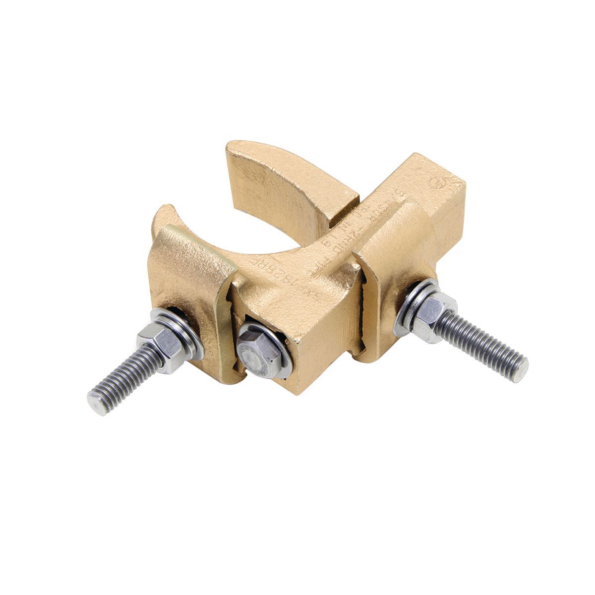 GXP1828RF Raised Floor Ground Connector, 6 to 4/0 AWG Conductor, Copper Alloy