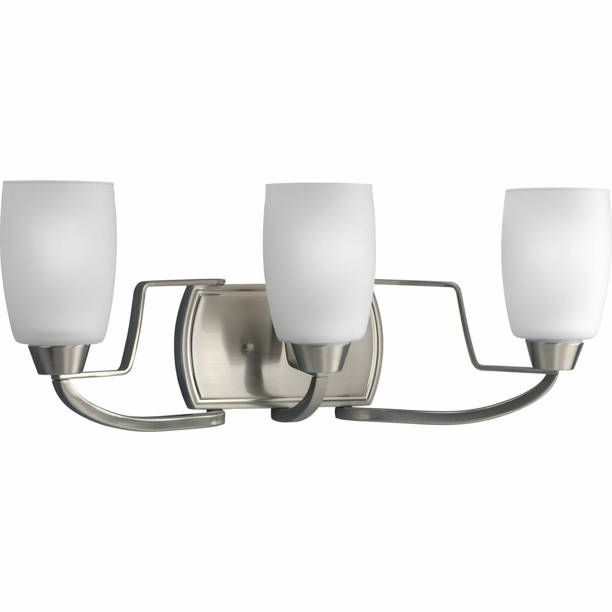 P2796-09 Wisten Bath and Vanity Fixture, (3) A19 Lamp, 120 V AC, Nickel Plated Housing