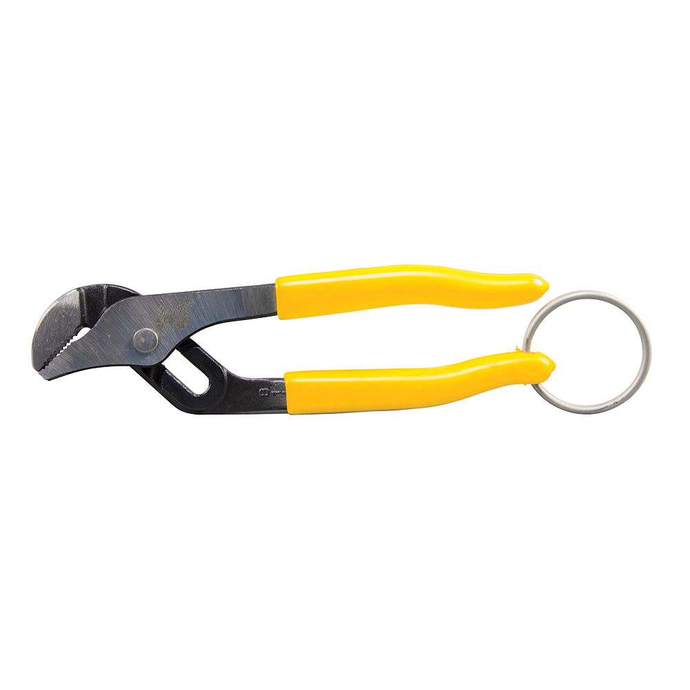 D502-6TT Adjustable Pump Plier With Tether Rings, 7/8 in Nominal, 8 in OAL