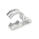 One piece clamp back and strap combination, 1 hole, Stainless Steel, 1" -  1-1/4" Trade Size