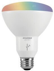 LED11BR30RGBWZBS+/73739 Dimmable LED Reflective Lamp, 11 W, 65 W Incandescent Equivalent, E26 Lamp, BR30 Shape, 800 Lumens