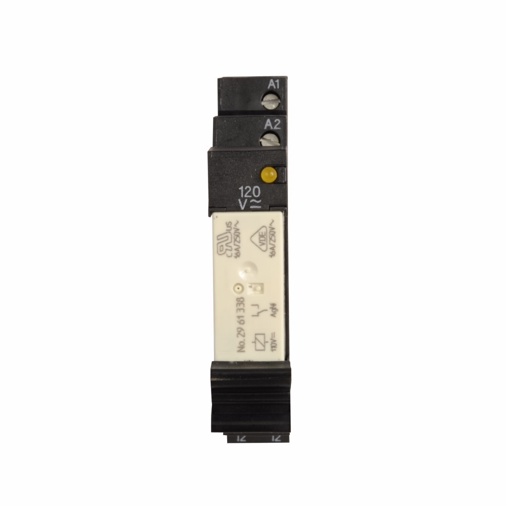 XRU1H24 Fixed High Current Terminal Block Relay, 10 A, 1 Form C SPDT Contact, 24 V DC V Coil