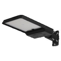 AREAFLD6AS080UNHDSC2ADJBL/66225 6A Generation Area Flood Light, 40, 60, 80 W Fixture, 120 to 347 V AC, Black Housing