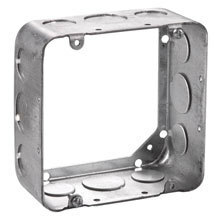 TP565 Square Box Plaster/Mud Ring, Steel