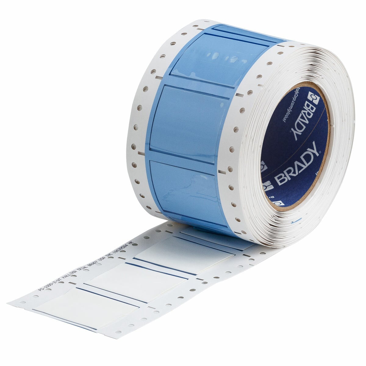 PS-1000-2-WT PermaSleeve 1-Sided Heat Shrink Wire Marker Sleeve, 2 AWG Wire, 2 in L x 2 in W, B-342 Polyolefin
