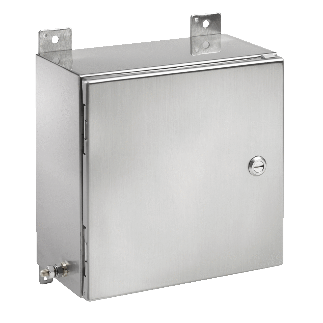 EXE16168SS61 HL Series Hazardous Location Enclosure, 16 in L x 16 in W x 8 in D, NEMA 4X NEMA Rating, 316 Stainless Steel