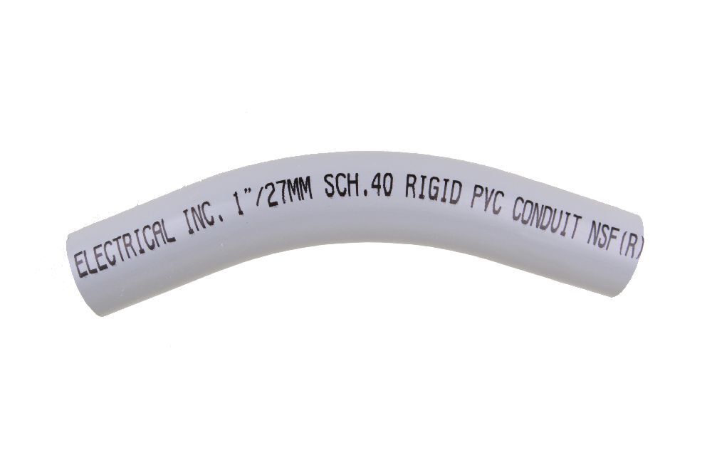 1"x45D PVC STD ELBOW SPxSP SCH40 SCEPTER/KRALOY