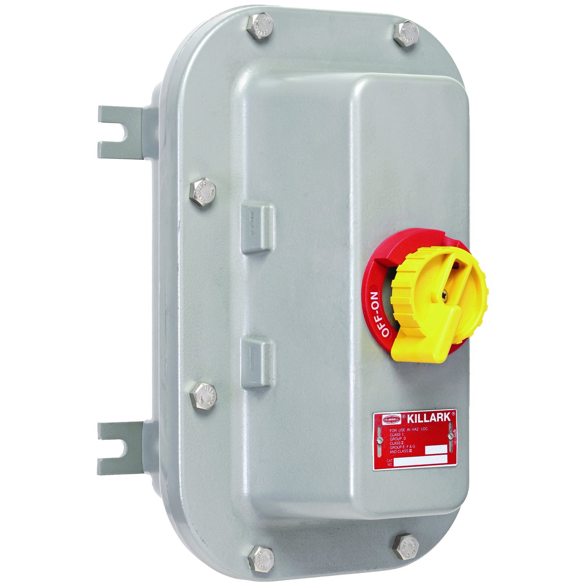 B7NFD21A Non-Fusible Compact Hazardous Location Disconnect Switch, 600 VAC, 230 VDC, 100 A, 50 hp, 3PST Contact, 3 Poles
