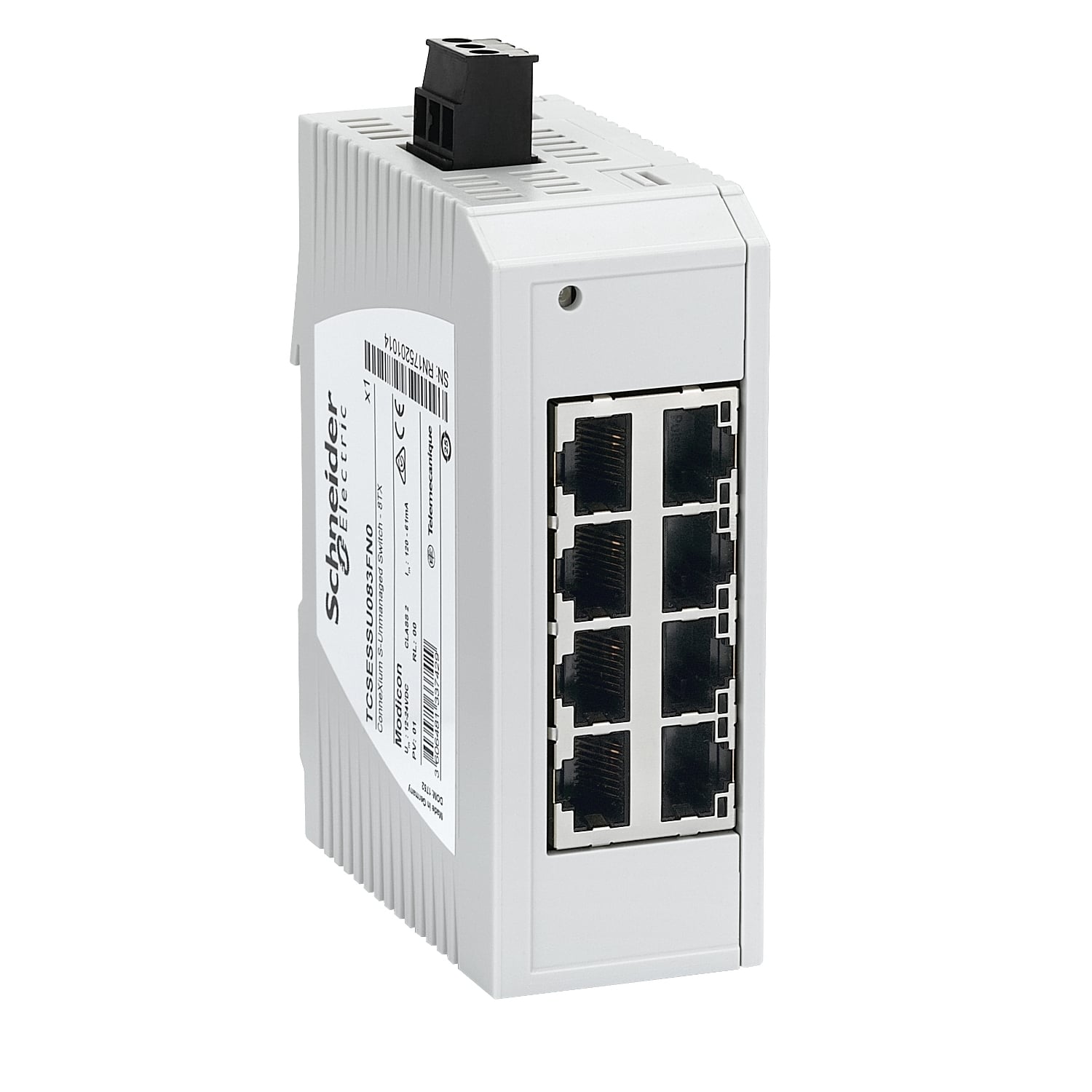 ConneXium Standard Unmanaged Switch - 8 ports for copper