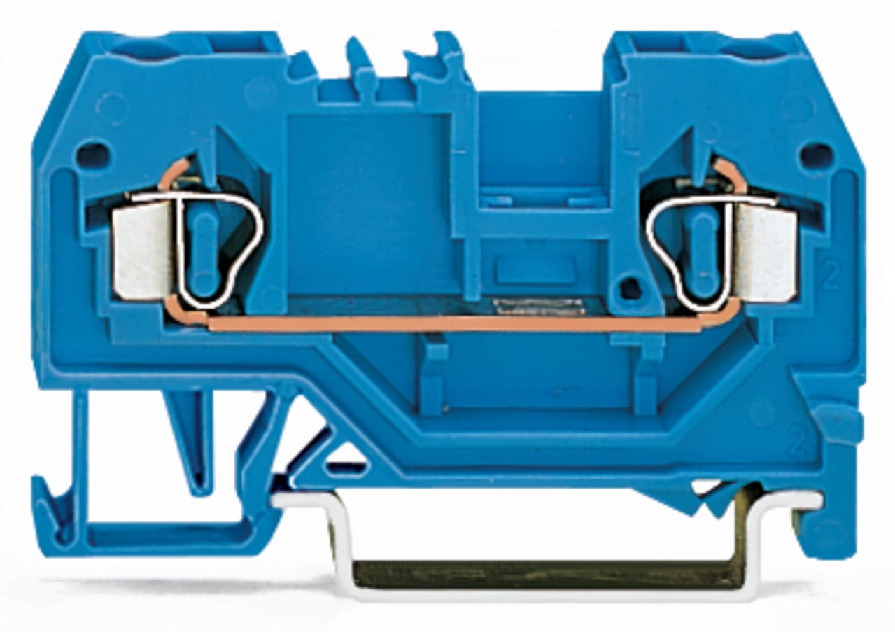 280-904 Operating Tool Conductor Terminal Block, 800 V, 24 A, 28 to 12 AWG Wire, 1 Poles, DIN Rail Mount