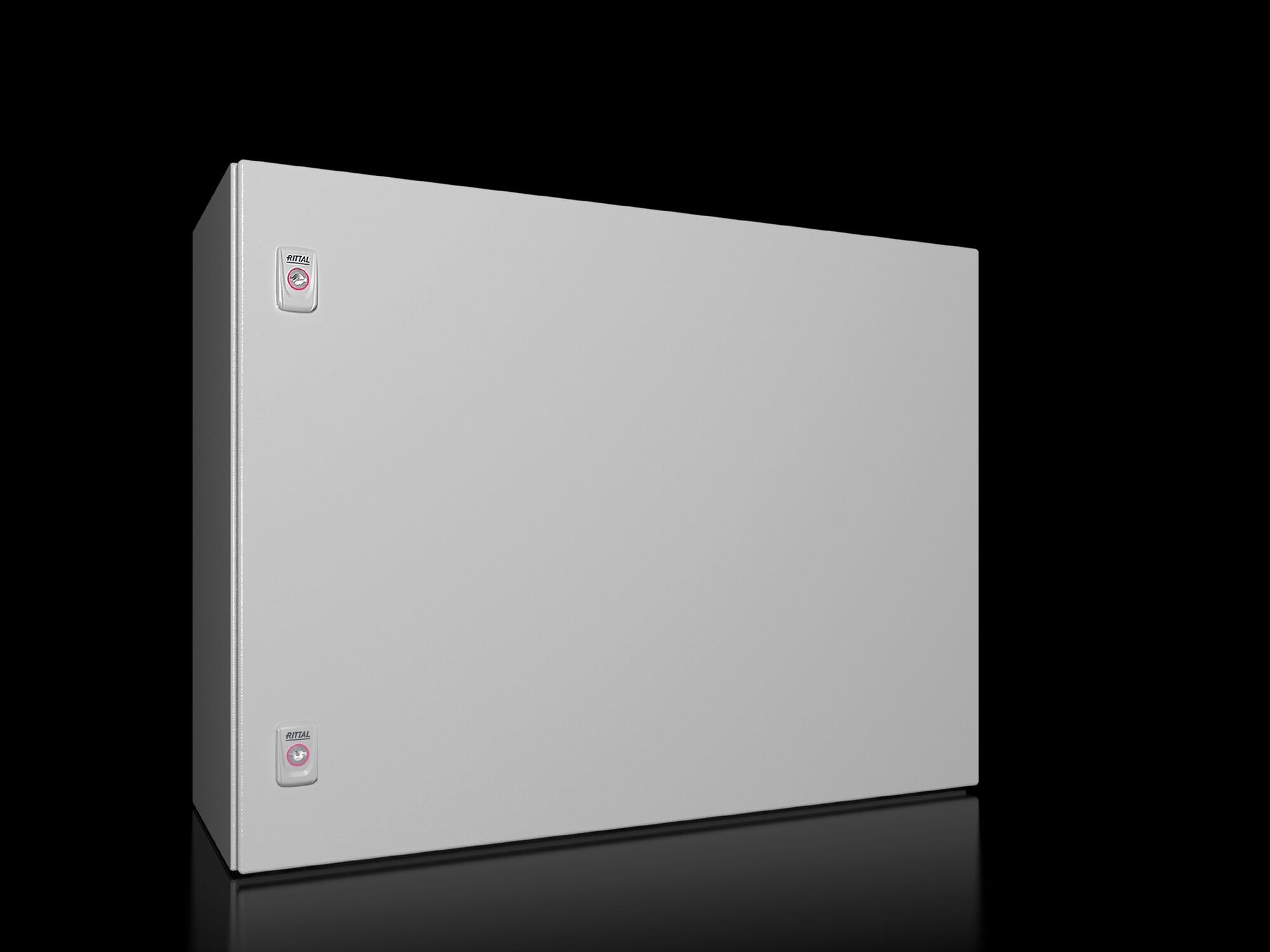 1055000 AX Series Compact Enclosure With (1) Gland Plate, 800 mm W x 300 mm D x 600 mm H, NEMA 4, Carbon Steel