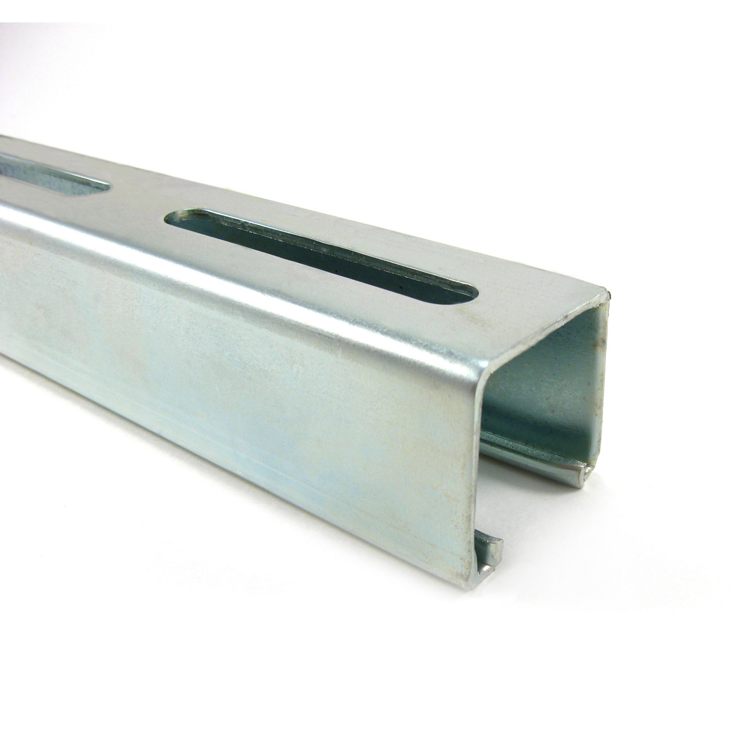 A1400S-10GR Superstrut B Series Slotted Channel, 10 ft L 1-5/8 in W 1-5/8 in D 14 ga THK, Steel, Urethane Powder Coated, Domestic