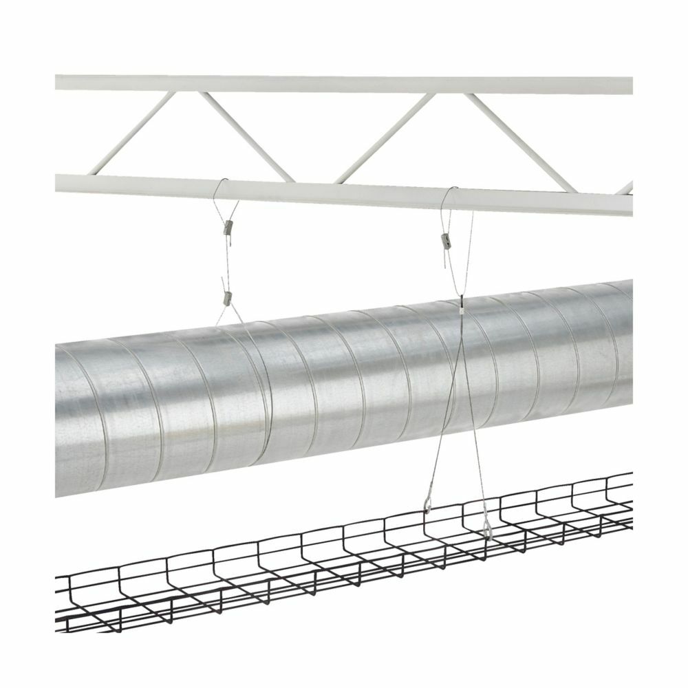 BKW063 KwikWire Wire Pulling Rope, 1/16 in OD Dia x 500 ft L, 96 lb Load, Steel, Galvanized