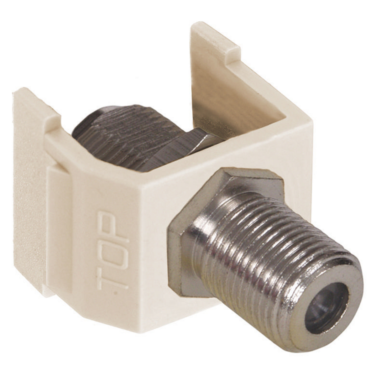 NSF70LA Pass-Through Bulkhead Standard F-Connector, Female x Female Connector, Coaxial Cable