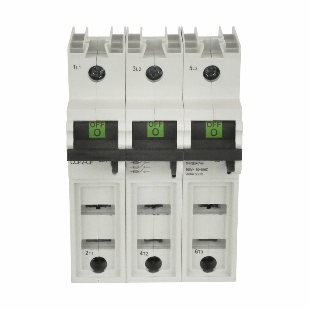 CCP2-1-30CF Compact Fused Circuit Protector Disconnect Switch, 347 V AC/125 V DC, 30 A, 1 Poles