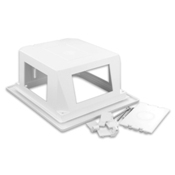 47617-REB Low Voltage Entertainment Box, ABS