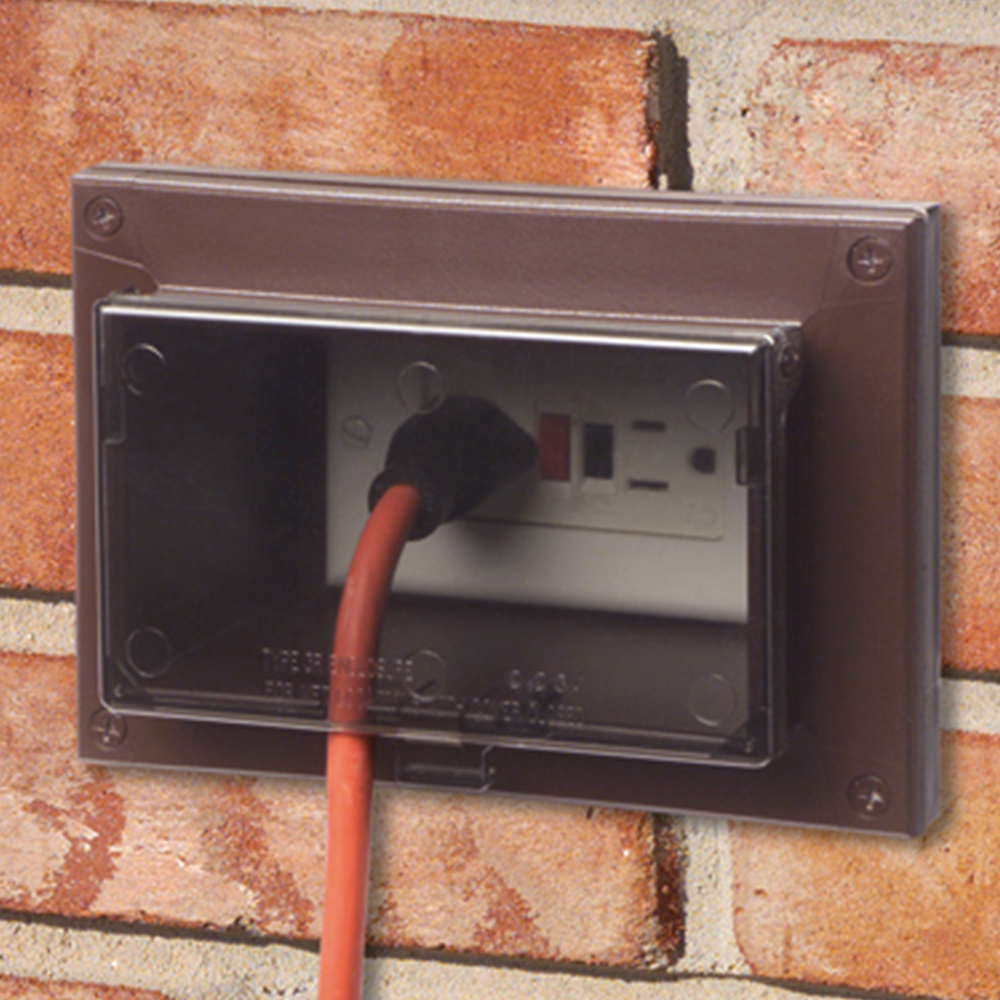 DSHB1BRC InBox DB Series Low Profile Electrical Box, Plastic, 25 cu-in Capacity, 1 Gangs, 4.937 in L x 7.196 in W x 5.283 in H