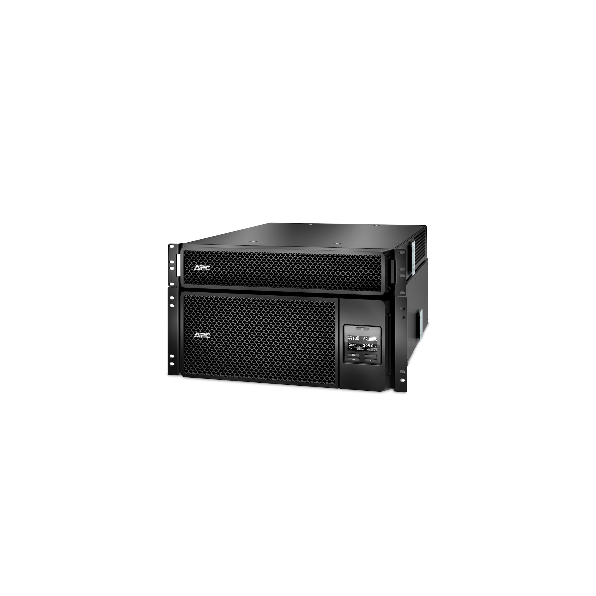 SRT6KRMXLT-5KTF UPS, 208 V Input, 120, 208 V Output, 6000 W, 6000 VA Power Rating, (16) Outlets
