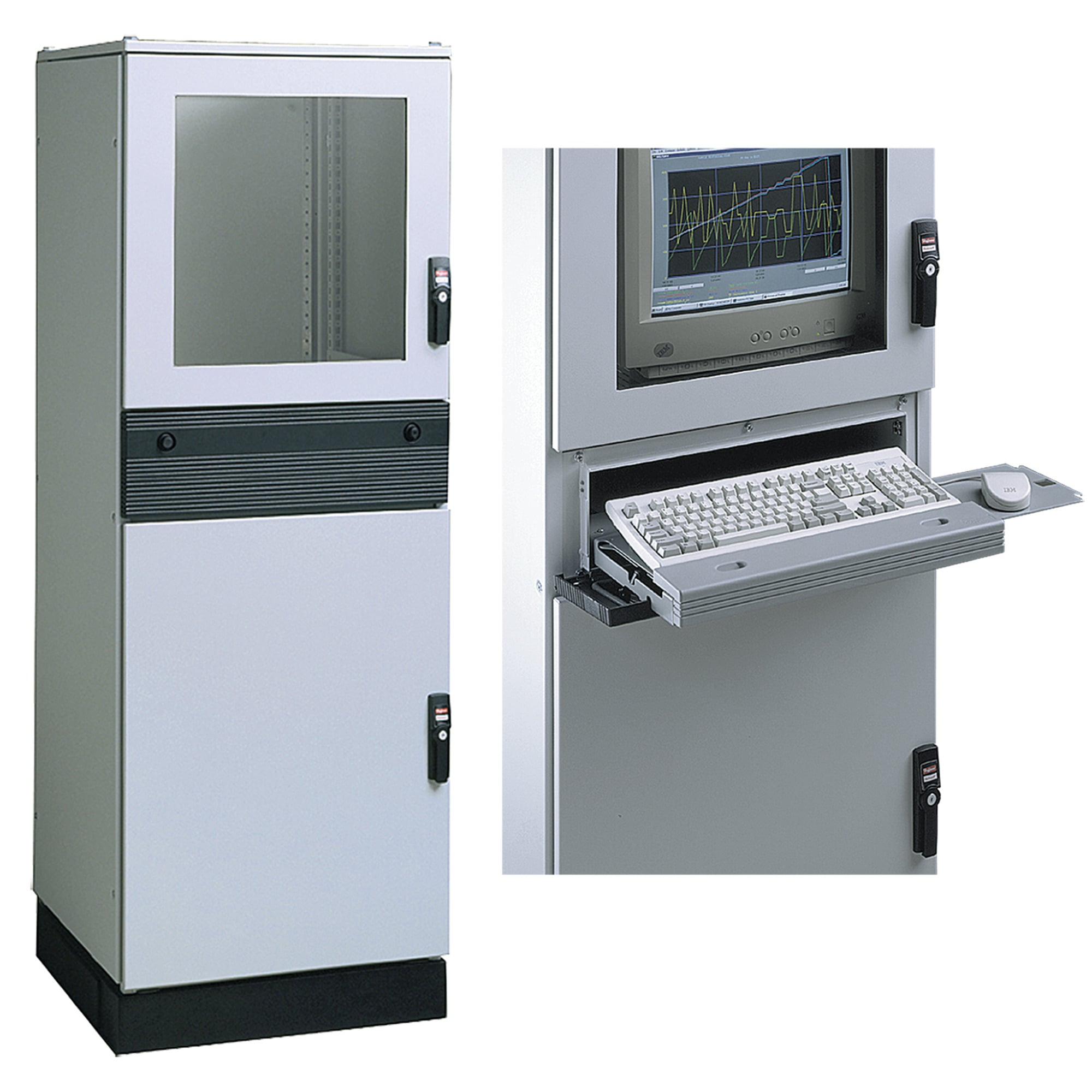 PPC1666 ProLine P20PC Assembled Enclosure, 62.99 in L x 23.62 in W x 23.62 in D, NEMA 12/IP55 NEMA Rating, Steel