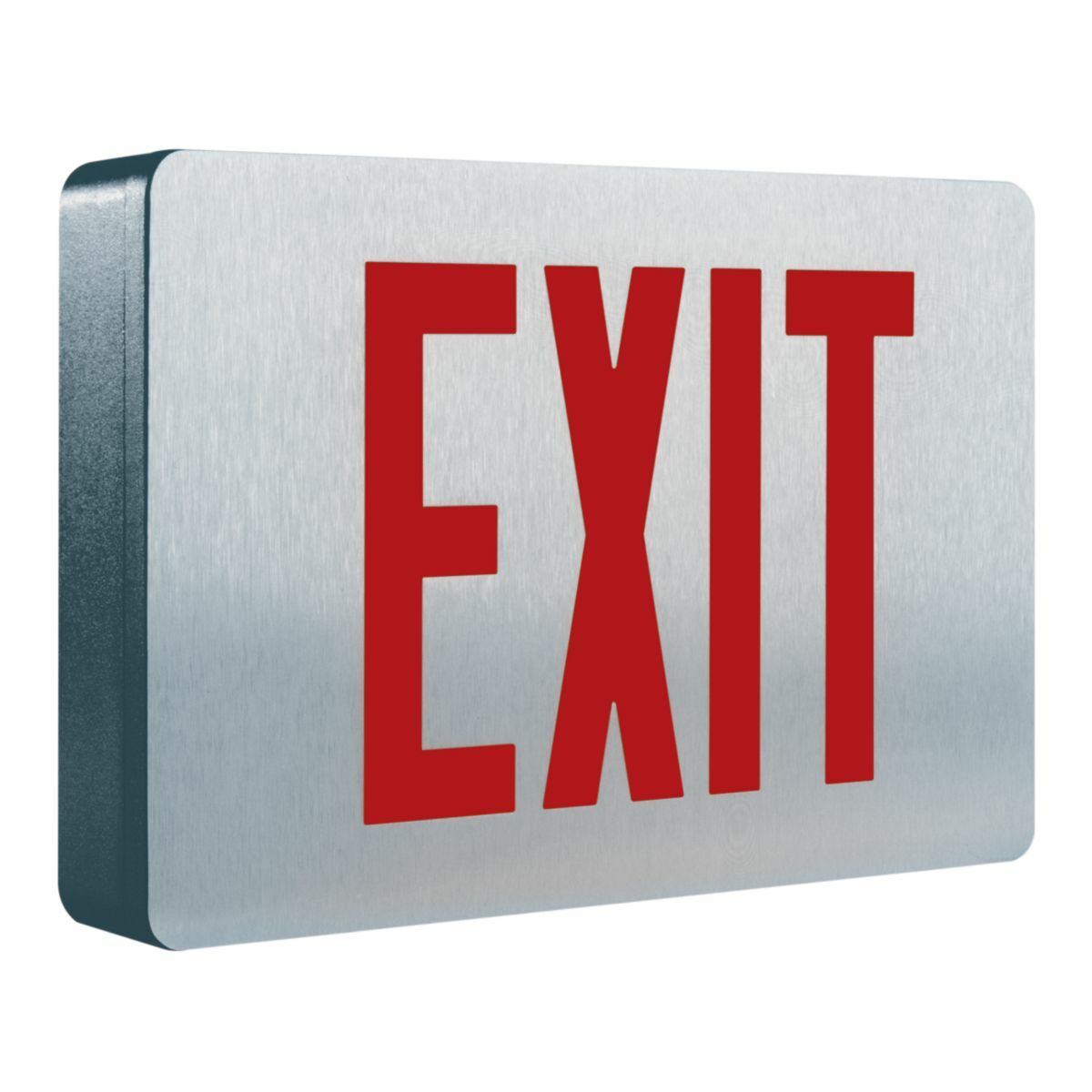 CX61 Sure-Lites CX6 Dual Voltage Universal Face Exit Sign, LED Lamp, 120/277 V AC, EXIT Legend
