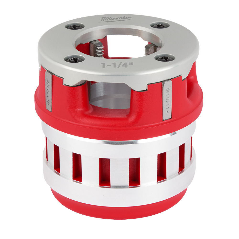 48-36-1010 48-36 High Speed Die Heads, 1 1/4 in Nominal, NPT Thread, Right Thread, Forged Aluminum Die, For Use With 2874-20 M18 FUEL Pipe Threader w/ One-Key