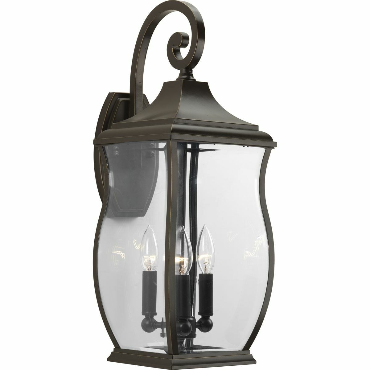 P5699-108 Township Formal/Large Pre-Wired New Traditional Wall Lantern, 60 W, E12 Incandescent Lamp