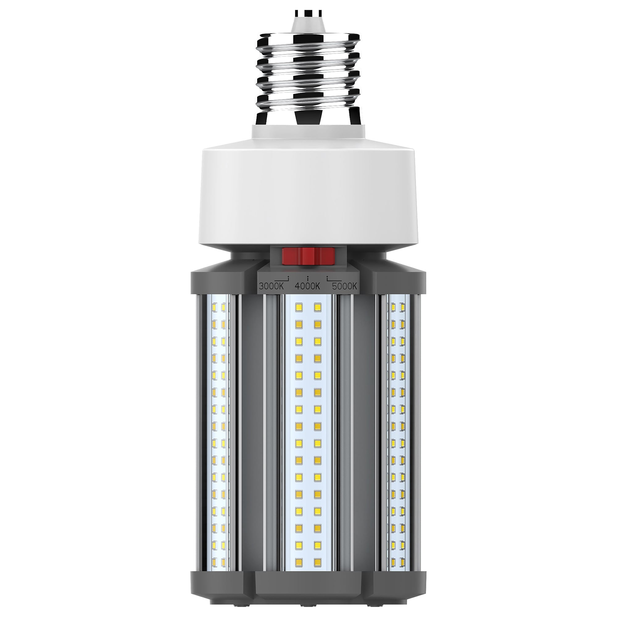 S23164 Type B LED HID Replacement, 36 W, 175 W Incandescent Equivalent, EX39 Lamp Base, Corn Cob Shape, 4680, 5040, 4860 Lumens