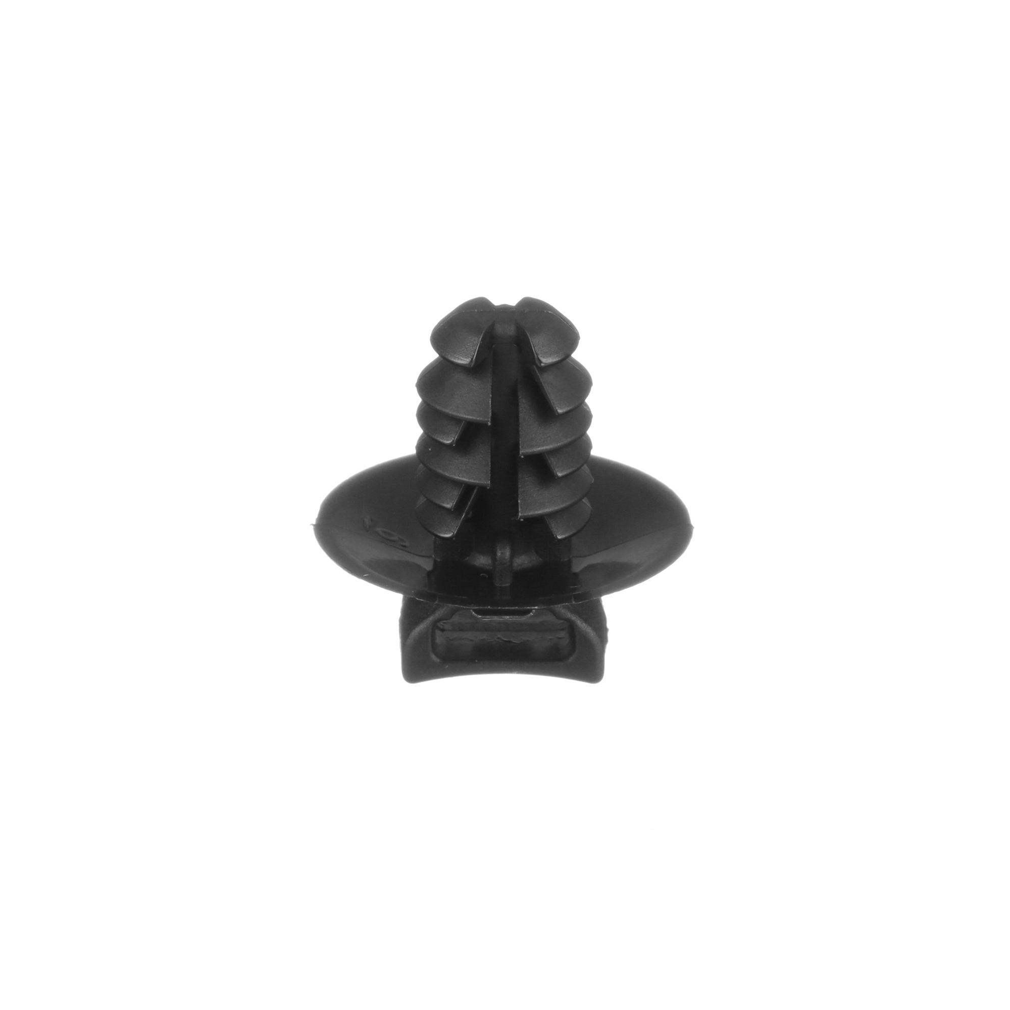 PUM-071-M30 Pan-Ty Heat Stabilized Cable Tie Mount, Push Barb Mount, Nylon 6.6/Polyamide, Black
