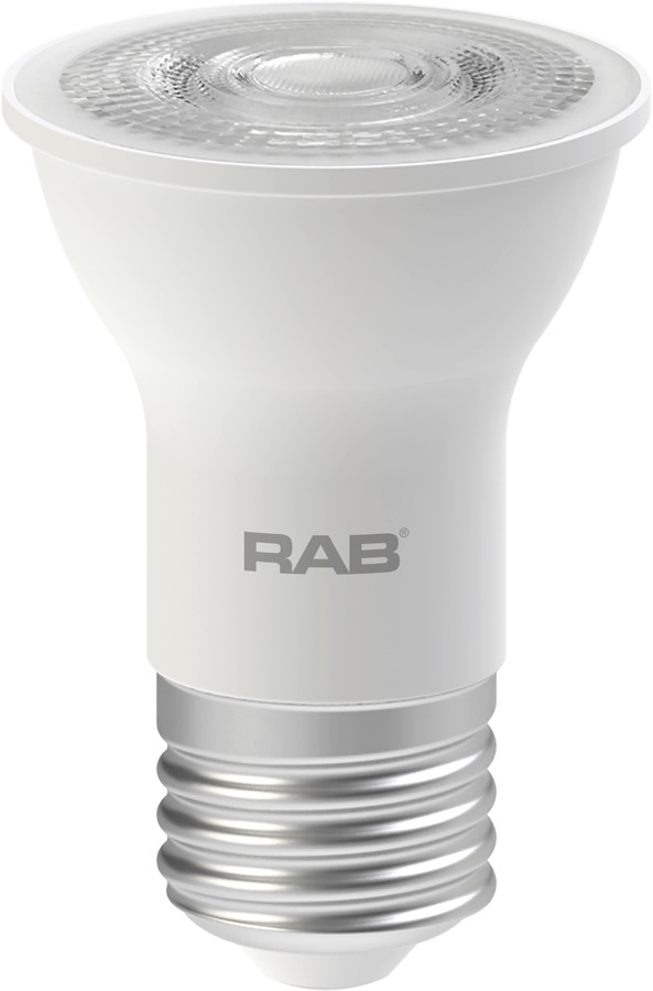PAR16-6-840-40D-DIM Dimmable Small Reflector LED Lamp, 6.5 W, 50 W Incandescent Equivalent, E26 Lamp, PAR16 Shape, 500 Lumens