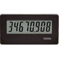 CUB4L800 Panel Meter, 8 Digits, LCD Display