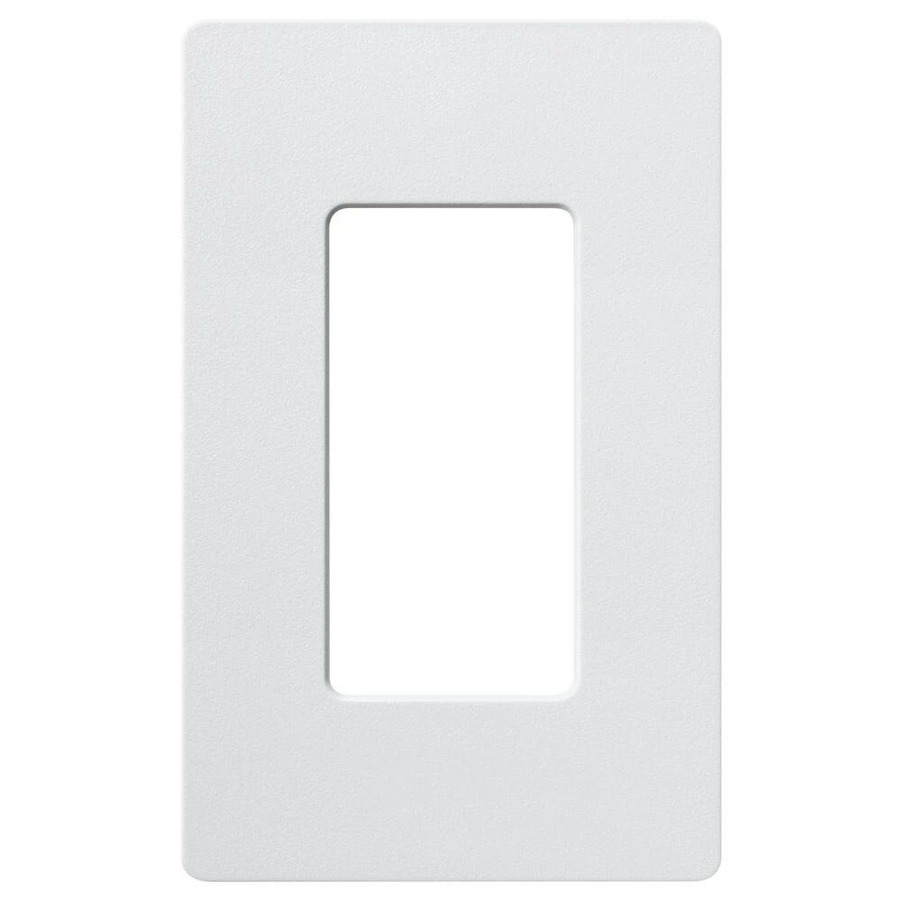 Claro Wallplate, Satin Finish, Single-gang in palladium