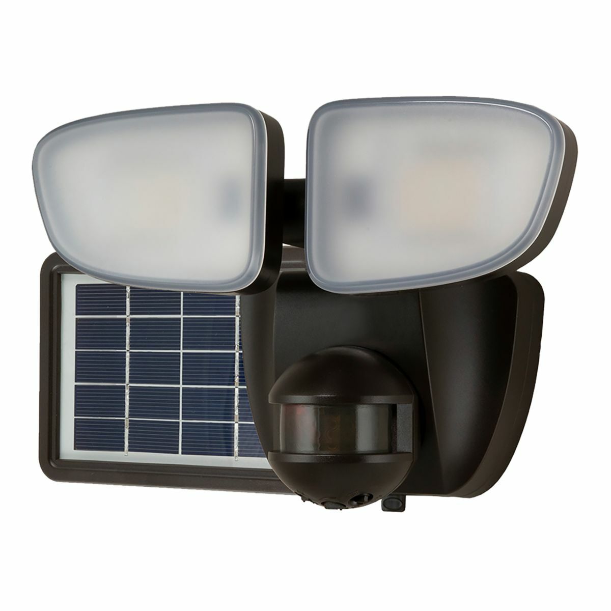 SLFS15AM2B Halo SFLS Twin Head Floodlight, (2) Lamps LED Lamp, Polycarbonate Housing