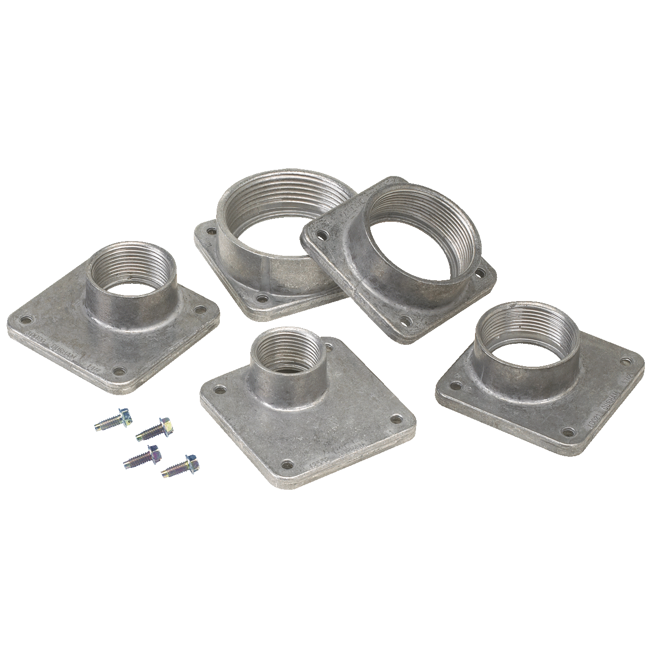 TBHUB15 S90B3 Interchangeable Hub, For Use With 1-1/12 in Conduit, Bolt-On Mount, Aluminum