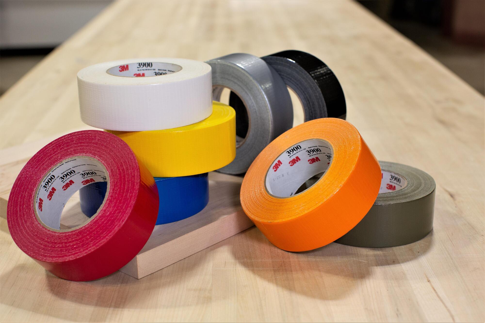 7100029108 3900 Multi-Purpose Tape, 60 yd L 1.88 in W, 7.6 mil THK, Rubber Adhesive, Polyethylene/Cloth Scrim Backing, Silver