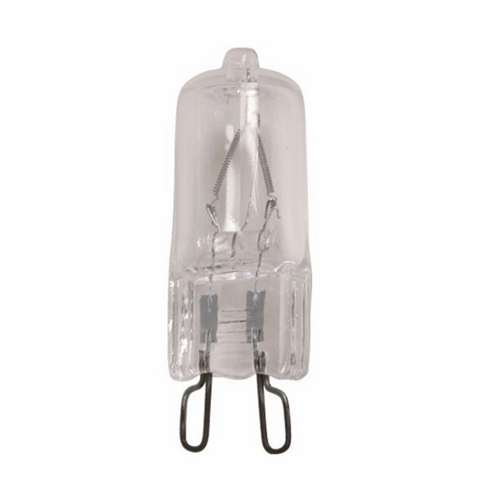S4641 Dimmable Halogen Lamp, 40 W, G9 Lamp, T4 Shape, 500 Lumens Initial
