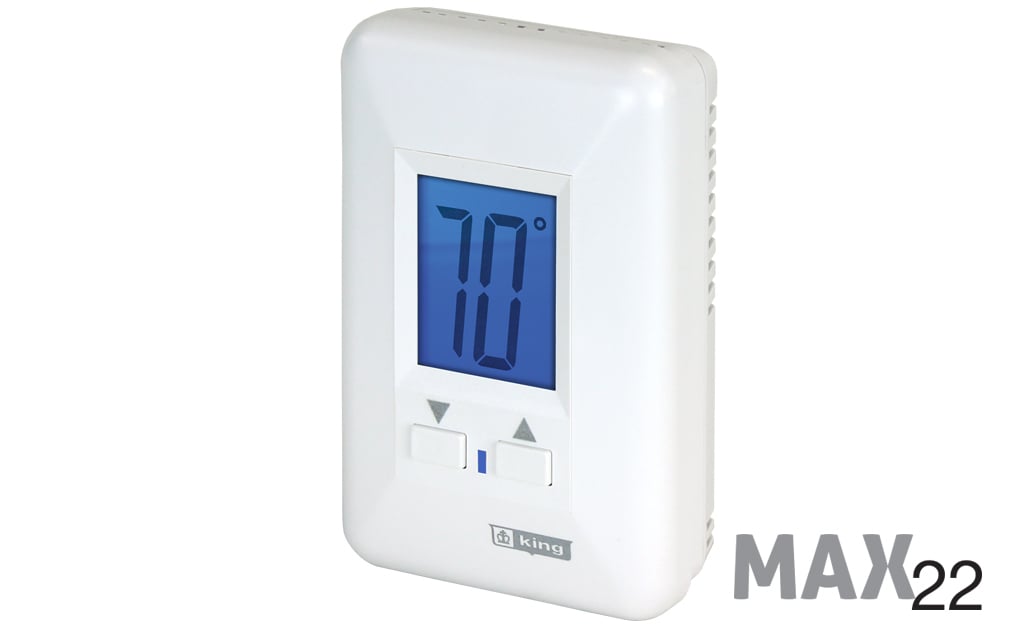 ES230-R Line Voltage Non-Programmable Electronic Thermostat, Snap Action, On/Off Switch