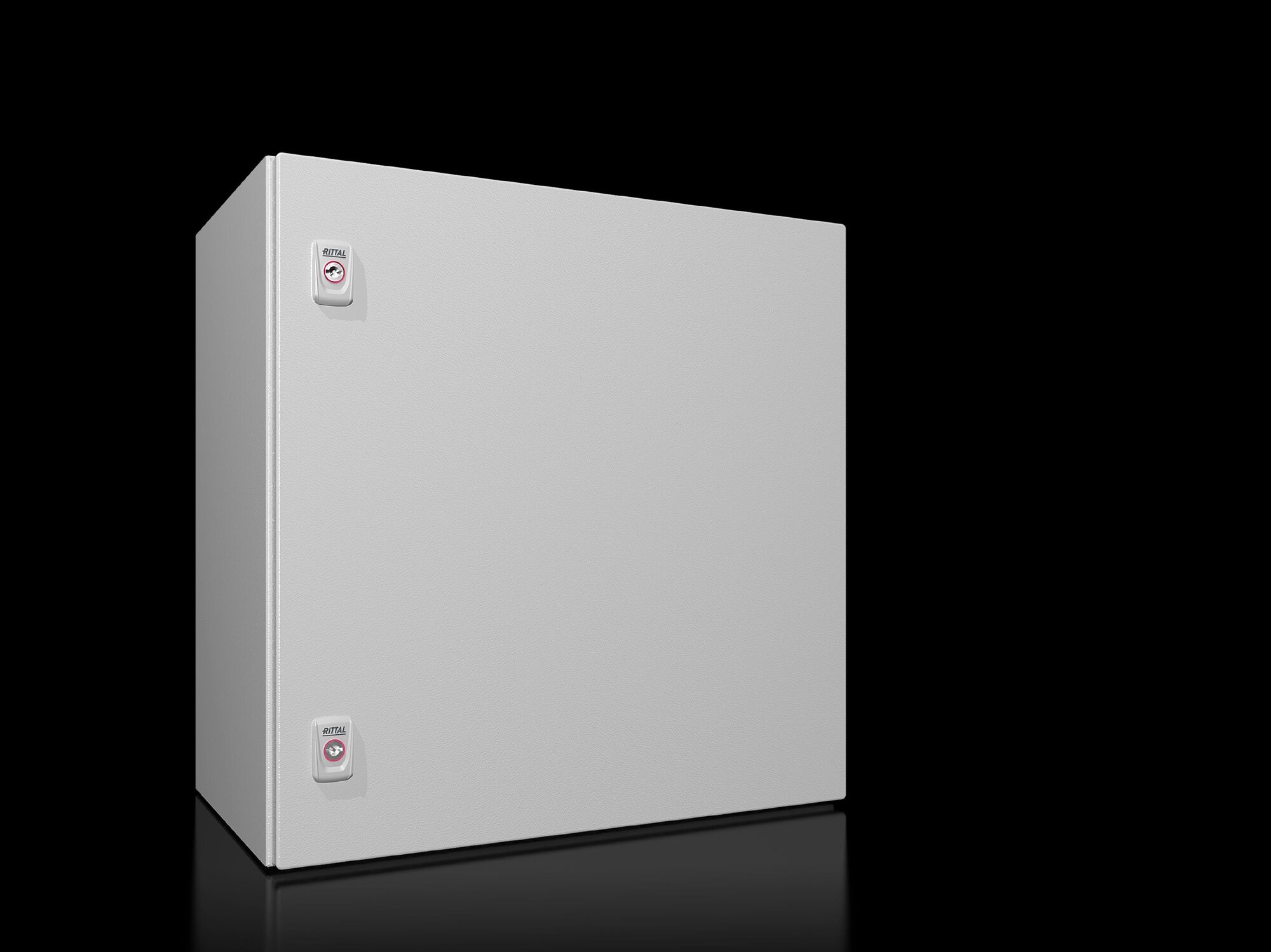 1360000 AX Series Compact Enclosure With (1) Gland Plate, 600 mm W x 350 mm D x 600 mm H, NEMA 4, Carbon Steel