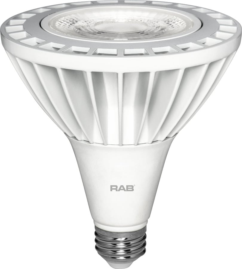 PAR38-26-930-40D-ND Non-Dimmable Reflector Lamp, 26 W, 250 W Incandescent Equivalent, E26 Lamp, PAR38 Shape, 2400 Lumens