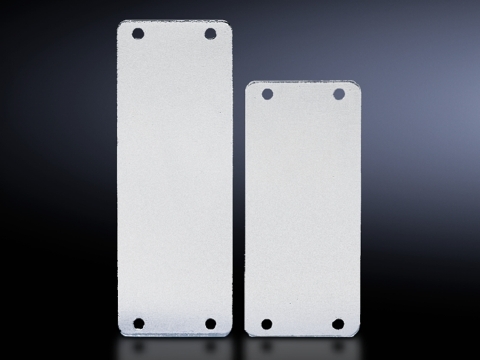 2477000 Cover Plate, For Use With 24 Pole Connector Cutouts, Sheet Steel