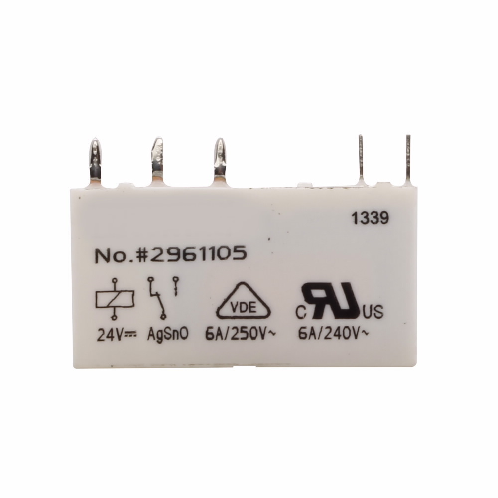 XRR1D24 Replacement Standard Terminal Block Relay, 6 A, 1 Form C SPDT Contact, 24 V DC V Coil