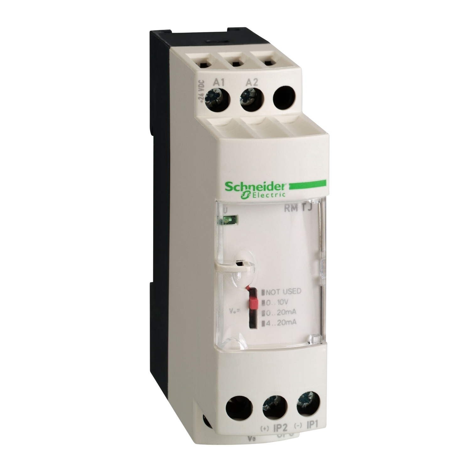 RMTJ60BD Zelio Analog Temperature Transmitter, 0 to 20 mA Signal Range