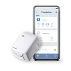 Leviton Decora Smart Wi-FiÂ Plug-in Outlet,Â Motor loads up to 1/2 HP including Appliances, Lamps, Fans, Fountains, and More. Works with Amazon Alexa and Google Assistant,Â No Hub Required.