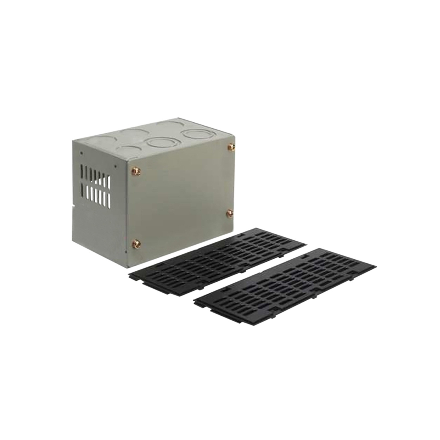 VW3A9704 Conduit Box, NEMA 1/IP21, For Use With Altivar Process ATV630/ATV610/ATV930 Size 6 Variable Frequency Drive, Metal
