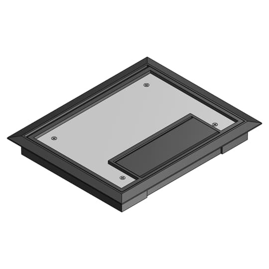 AFM6-CST-SW-BLK Steel City Non-Metallic Floor Box Cover