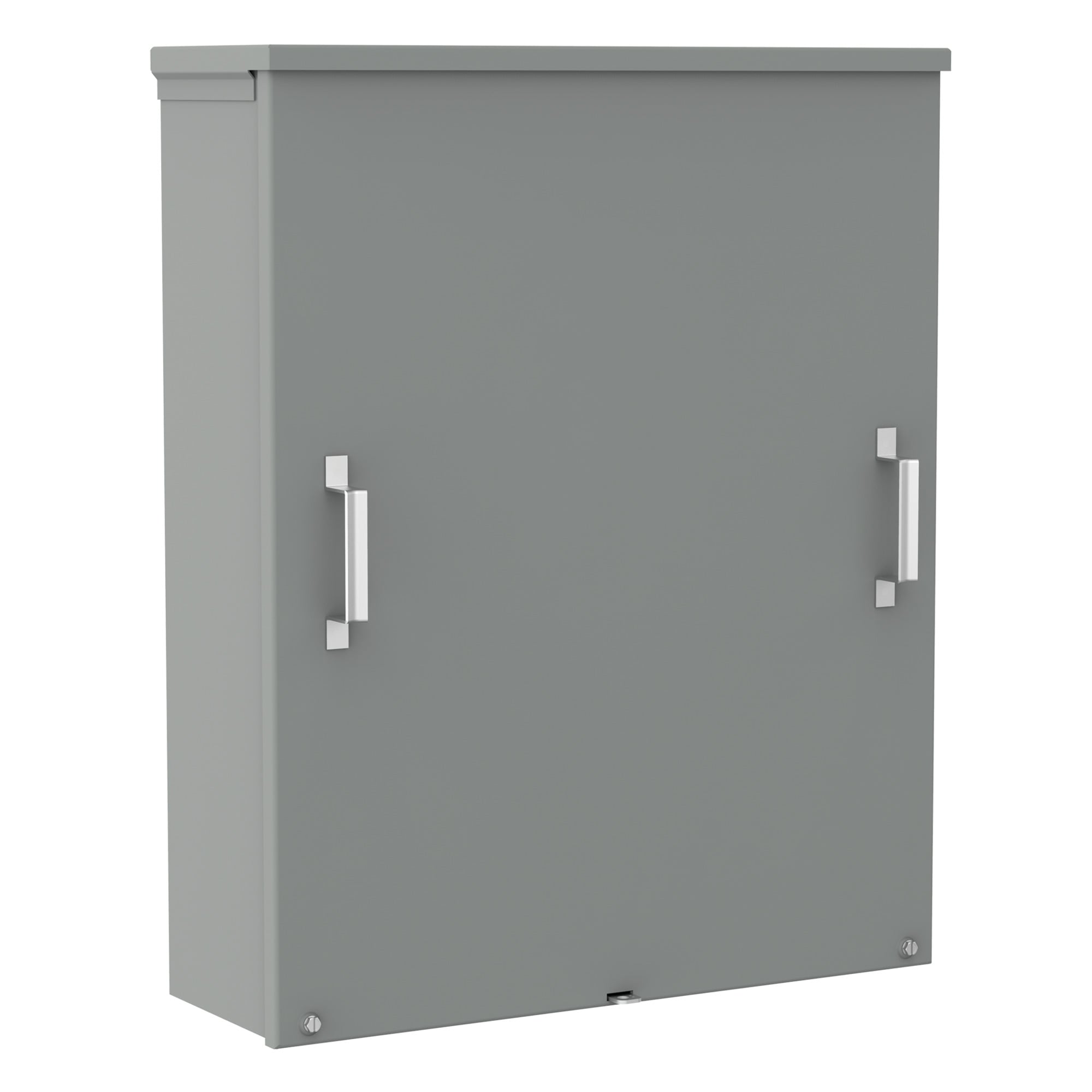 A48R368 C Style Body Enclosure With Knockout, 48 in H x 36 in W x 8 in D, Screw Cover, NEMA 3R/IP32 NEMA Rating, Steel