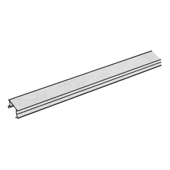 460-10TB Superstrut Non-Metallic Removable Closure Strip, 10 ft L, For Use With 800 Series Surface Raceway, Lighting Systems and 1-5/8 in Wide Strip Insert, Plastic