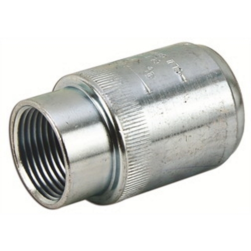 UNF75 Unilets Dust-Ignitionproof Explosionproof Standard Conduit Union, 3/4 in, Steel, Zinc Electroplated