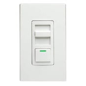 IPM06-1LZ Decora IllumaTech 3-Way Electro-Mechanical Magnetic Low Voltage Dimmer Switch, 120 V AC, 1 Pole, Standard On/Off Operation, Ivory/Light Almond/White